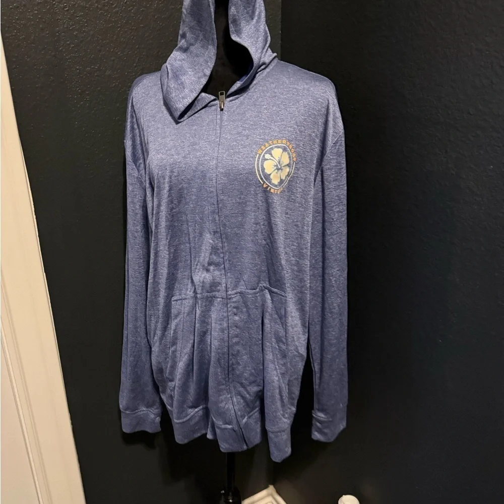 Original Weatherproof Vintage Long Sleeve Zip Hoodie Size XL